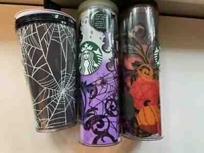 starbucks halloween 2021 Tumbler Lot Cat Glow Web - Sold on eBay Sep 16, 2021 for $80.00