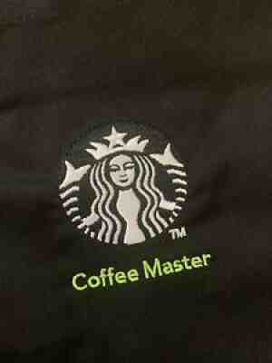 New Starbucks Coffee Black Coffee Master Apron Official Uniform Barista - Sold on eBay Sep 16, 2021 for $69.99