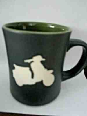 NEW Starbucks 2011 VESPA Scooter Moped Bone China Charcoal Green Coffee Mug Cup - Sold on eBay Jul 12, 2021 for $10.00