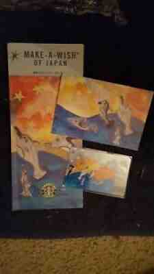 COMPLETE! STARBUCKS Japan 2003 Make a Wish Dolphin Gift Card Sleeve Brochure - Sold on eBay Sep 06, 2021 for $42.25