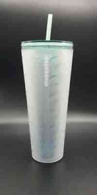 NEW Starbucks 2021 Iridescent Mermaid Tail 24 Oz. Cold Cup Venti Tumbler - Sold on eBay Jul 05, 2021 for $34.88