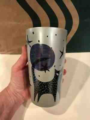STARBUCKS Halloween Fall 2020 Cat Moon Stars Ceramic Tumbler 12oz Hot Cup NEW - Sold on eBay Sep 08, 2021 for $37.88