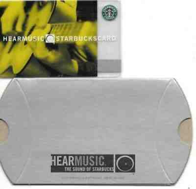 STARBUCKS CARD "HEAR MUSIC" GUITAR WITH SLEEVE - MINT - 2006 - Sold on eBay Jul 03, 2021 for $35.00