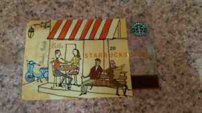RARE! STARBUCKS 2002 VESPA Gift Card SOLID - USED Excellent Still Shines! - Sold on eBay Jul 09, 2021 for $12.50