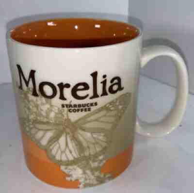 Starbucks Coffee Mug Global Morelia 16 oz Butterfly Orange 2016 Private Listing - Sold on eBay Aug 31, 2021 for $34.99