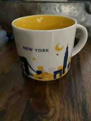 Starbucks New York City NYC 2016 "You Are Here" Collection Coffee Cup Mug 14 oz - Sold on eBay Sep 15, 2021 for $9.99