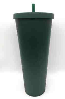 Starbucks Cold Cup Tumbler Venti 24 oz Soft Touch Matte Army Hunter Green RARE - Sold on eBay Aug 01, 2021 for $181.50