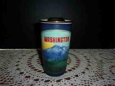 Starbucks 2016 Washington State Ceramic Tumbler with Lid The Evergreen State - Sold on eBay Sep 17, 2021 for $19.00