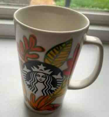 New Starbucks 2016 Autumn Fall Leaves Coffee Cup Mug 16 oz - Sold on eBay Sep 17, 2021 for $13.00