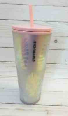 2019 Starbucks Holiday Venti Tumbler, Pink Pinecone, Iridescent - Sold on eBay Sep 16, 2021 for $152.50