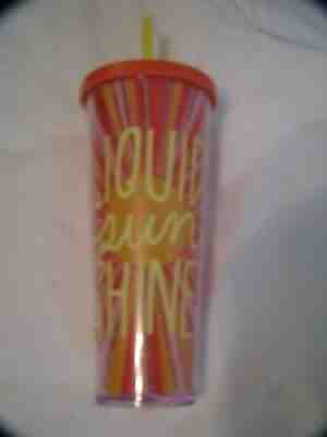 STARBUCKS COFFEE LIQUID SUN SHINE 24oz ACRYLIC VENTI TUMBLER - Sold on eBay Aug 09, 2021 for $39.95
