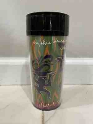 Starbucks Plastic 1997 Mythic Dancers Winter Solstice 16oz Travel Tumbler Cup - Sold on eBay Sep 11, 2021 for $24.99