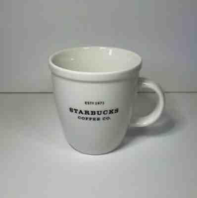 STARBUCKS - 2001 Barista Classic Style Porcelain Abby White Mug Coffee Tea Cup - Sold on eBay Sep 15, 2021 for $14.00