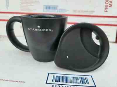 Starbucks Coffee 2001 Barista Black 12oz Plastic Travel Mug W/ Lid - Sold on eBay Sep 05, 2021 for $23.99
