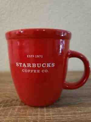 Starbucks Barista 2001 Red Abbey Coffee Mug Red RARE - Sold on eBay Jul 10, 2021 for $18.99