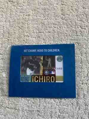 2005 Ichiro collectable Starbucks Cards w/sleeve sealed & loaded - Sold on eBay Aug 14, 2021 for $11.99