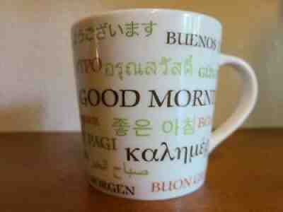 STARBUCKS Coffee Mug Cup 2007 Good Morning in Different Languages 16 oz - Sold on eBay Jul 24, 2021 for $16.50