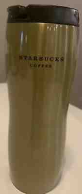Starbucks Stainless Steel Double Wall Insulated Tumbler 16 oz.-Green - Sold on eBay Sep 07, 2021 for $12.99