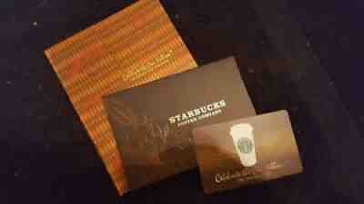 Starbucks 2011 Taiwan 1 Millionth On the Go Gift Card w/Matching Package/Sleeve - Sold on eBay Jun 22, 2021 for $18.00