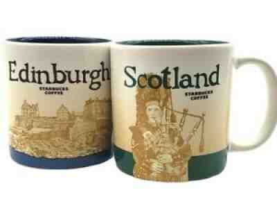 Edinburgh & Scotland Icon Starbucks Coffee Demi Mugs Espresso Cups 2013 3 oz. - Sold on eBay Sep 16, 2021 for $30.99