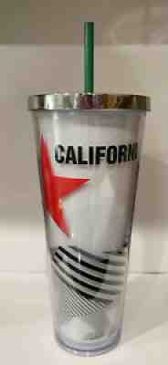 Starbucks 2014 2015 California Bear Tumbler Venti Acrylic Cold Cup Rare - Sold on eBay Sep 17, 2021 for $405.00