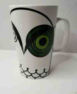 Starbucks Ceramic Mug 2014 Green-Eyed Owl Tall 16 oz Limited Edition - Sold on eBay Sep 03, 2021 for $14.99
