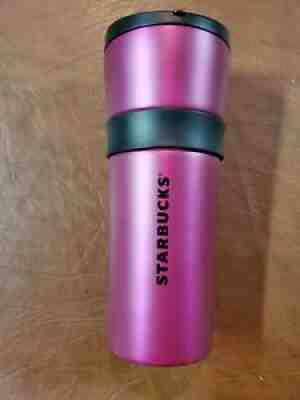 Starbucks metal 16oz coffee Tumbler 2015 Purple - Sold on eBay Sep 03, 2021 for $15.00