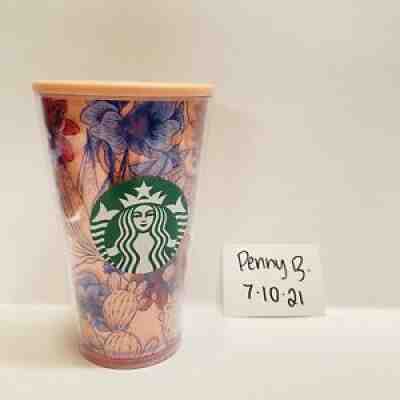 Starbucks 2018 Grande Desert Cactus Tumbler HTF Rare! Has Tags / No Lid Or Straw - Sold on eBay Jul 24, 2021 for $11.50