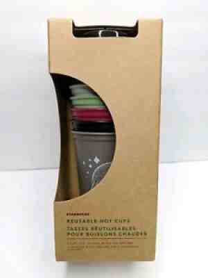 Starbucks Halloween Reusable Hot Cups Set Of 6 2019 Fall To Go Holiday Lot Of 2 - Sold on eBay Jun 29, 2021 for $60.00