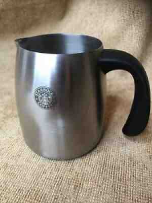 2006 Starbucks Coffee Milk Steamer Frother Creamer Stainless Steel 16 oz - Sold on eBay Jul 30, 2021 for $10.99