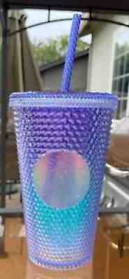Starbucks Blue Ombre Bling Summer Studded Cold Cup Tumbler 16oz - Sold on eBay Jul 07, 2021 for $28.00