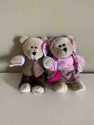 Starbucks Bearista Teddy Bear Collectibles Valentineâ??s Day 2007 Boy & Girl NWT - Sold on eBay Sep 18, 2021 for $5.99