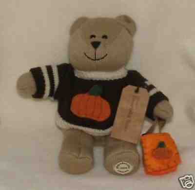 Thanksgiving Starbucks Bearista Autumn Teddy Bear Plush for Fall #85 (2009) NEW! - Sold on eBay Sep 15, 2021 for $14.95