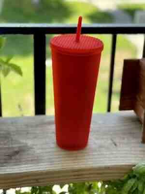 Starbucks 2020 Studded Holiday Tumbler, 24oz - Matte Red - Sold on eBay Jul 27, 2021 for $25.00