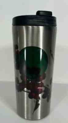 Starbucks 2014 Red Cherries Green Moon 16oz Coffee Tumbler With Lid - Sold on eBay Aug 31, 2021 for $24.99