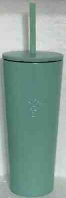 2020 STARBUCKS 16 Oz STAINLESS STEEL Cold Cup Tumbler MATTE TEAL EMBOSSED SIREN - Sold on eBay Sep 18, 2021 for $76.00