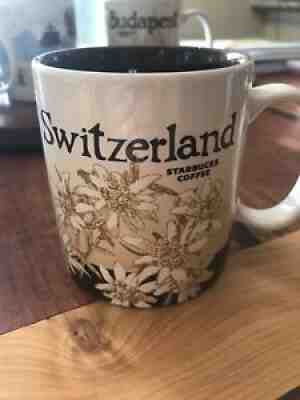 Starbucks Switzerland Global Icon City Collector Series Mug 16 0z W/O Box - Sold on eBay Aug 23, 2021 for $32.00