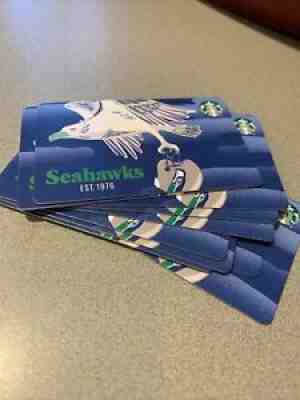 New 2021 Starbucks SEATTLE SEAHAWKS Gift 10 Cards ~ $0 Balance Unloaded Unused - Sold on eBay Sep 16, 2021 for $16.99