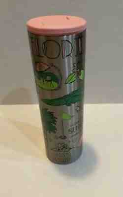Starbucks Florida Sunshine Metal 16 oz Stainless Steel Tumbler - Sold on eBay Aug 10, 2021 for $23.30