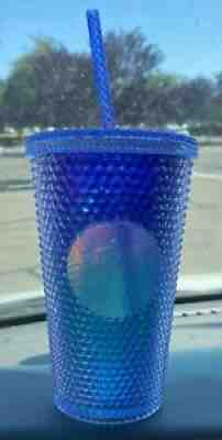 2021 Starbucks Blue Ombre Studded Cold Cup Tumbler 16oz Summer - Sold on eBay Jul 03, 2021 for $51.00