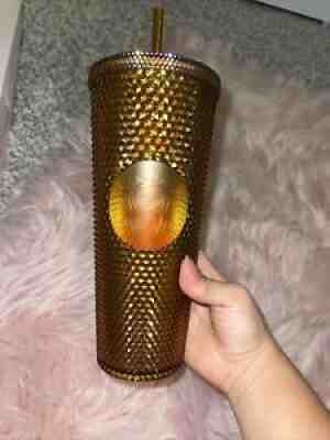 starbucks 50th anniversary gold tumbler 24 oz - Sold on eBay Sep 18, 2021 for $20.00