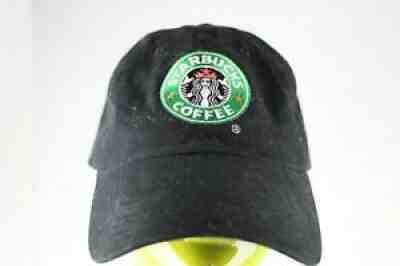 Starbucks Embroidered Mermaid Logo Employee Hat Cap Black RARE Gold Crown Stars - Sold on eBay Jul 14, 2021 for $23.99