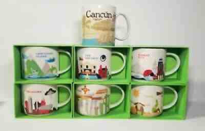 Starbucks "You are Here" Mugs - Lot Of 7 - Sold on eBay Sep 15, 2021 for $58.00
