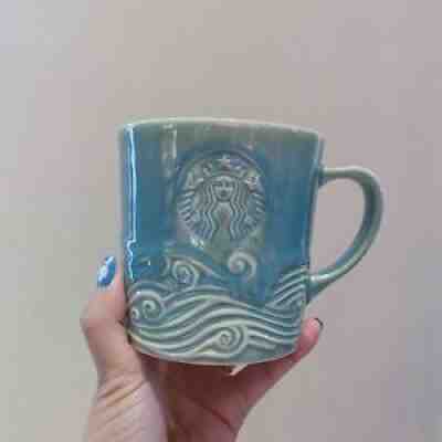 Starbucks China 2021 Mid-Autumn Festival limited blue goddess ceramic mug!! - Sold on eBay Sep 06, 2021 for $5.77