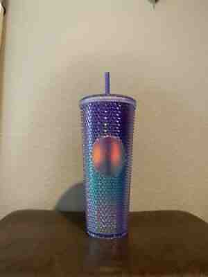 Starbucks Blue Ombre Bling Studded Summer 2021 Cold Cup Tumbler 24oz Venti - Sold on eBay Jul 10, 2021 for $45.00