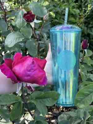 starbucks cold cup 24 oz summer collection - Crystal Blue - Sold on eBay Aug 01, 2021 for $32.00