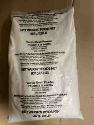 Starbucks Vanilla Bean Powder 2lbs - Sold on eBay Jul 12, 2021 for $25.00