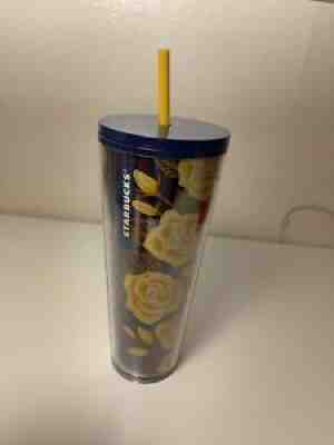 Starbucks Yellow Rose of TEXAS Tumbler Mug Venti 24oz Local Series 2019 Limited - Sold on eBay Jun 30, 2021 for $35.00