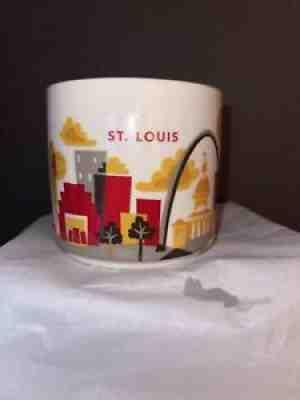 Starbucks ST. LOUIS Coffee Mug You Are Here Collection 2017 pre-owned 14 ounce - Sold on eBay Aug 27, 2021 for $10.00
