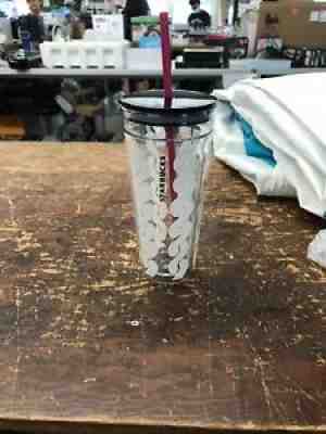 Starbucks Cable Knit Double Wall Clear Glass Cold Tumbler, 20 Oz - Sold on eBay Jul 02, 2021 for $30.00